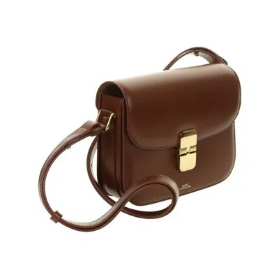 Apc A.p.c. Sac Grace Small In Brown