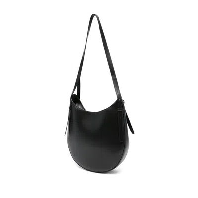 Coperni Leather Shoulder Bag In Black