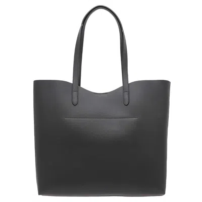 Il Bisonte Leather Tote In Black