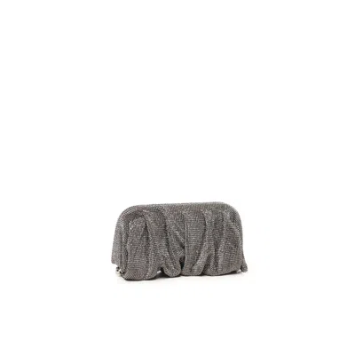 Benedetta Bruzziches Venus La Grande Clutch Bag In Silver