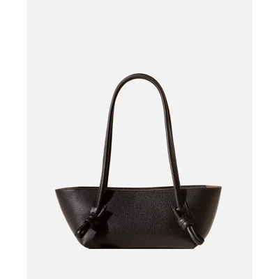 Hereu Rectangular Shoulder Bag Double Handles In Brown