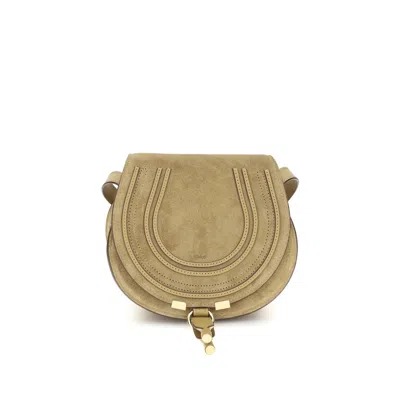 Chloé Chloe Marcie Small Shoulder Bag In Neutral