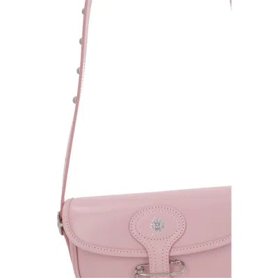 Bally Beckett Logo Printed Studded Shoulder Bag