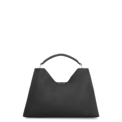 Gianni Chiarini Aurora Leather Handbag In Black