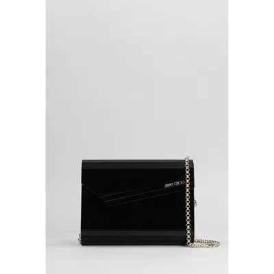 Jimmy Choo Candy Clutch In Black Acrylic In Black