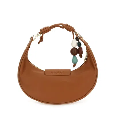 Longchamp Le Pliage Xtra Cashew-coloured M Shoulder Bag In Brown