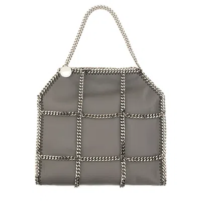 Stella Mccartney Limited-edition Falabella Chain Cage Mini Tote Bag In Gray