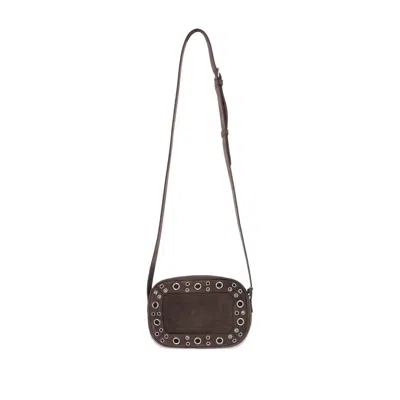 Valentino Garavani Nellcote Shoulder Bag In Brown