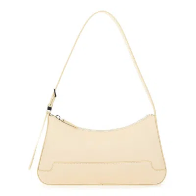 Marni Leather Shoulder Bag In Nude