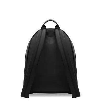 Givenchy Black Backpack With Adjustable Shoulder Straps And Logo On Front In Tech Fabric Man In Black