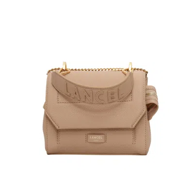 Lancel S Flap Bag In Sand