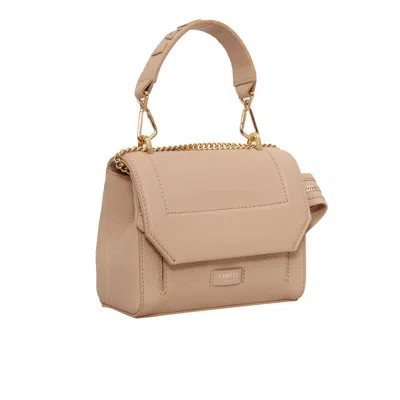 Lancel S Flap Bag In Sand