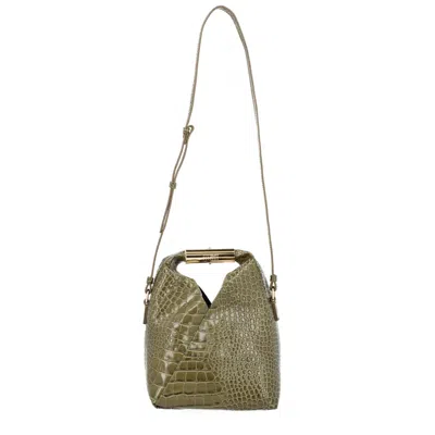Mm6 Maison Margiela Small Japanese Bag In Green