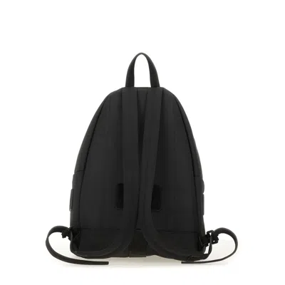 Moschino Versatile Backpack Featuring Adjustable Straps In Black