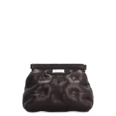 Maison Margiela Glam Slam Leather Bag In Black
