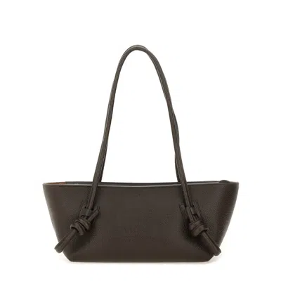 Hereu Fleca Grainy Bag In Brown