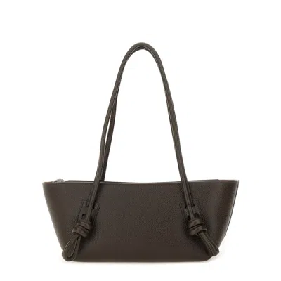 Hereu Fleca Grainy Bag In Brown