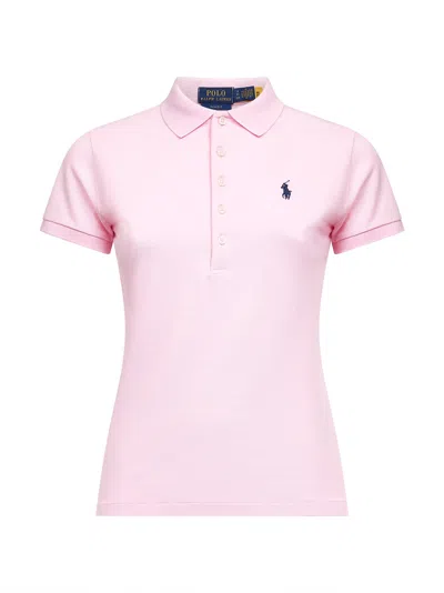 Polo Ralph Lauren Polo Shirt With Pony Logo In Pink