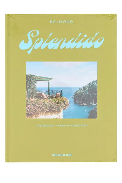 Assouline Splendido Radiant Stage Portofino Book In Green