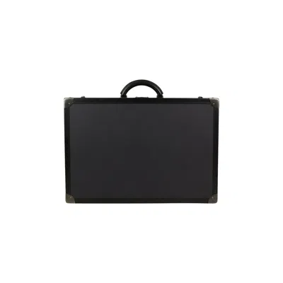 Pre-owned Bottega Veneta Canvas Marco Polo Hard Suitcase Luggage 'blue' | Men's Size Onesize