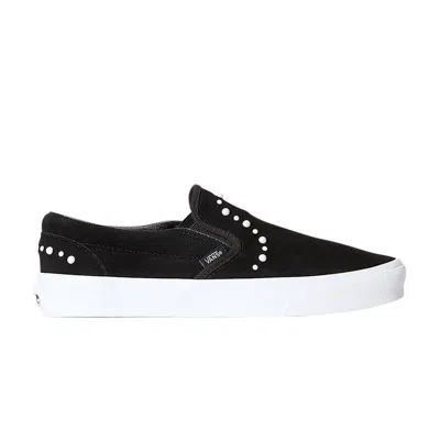 Pre-owned Vans Wmns Classic Slip-on 'pearls - Black' | Women's Size 7