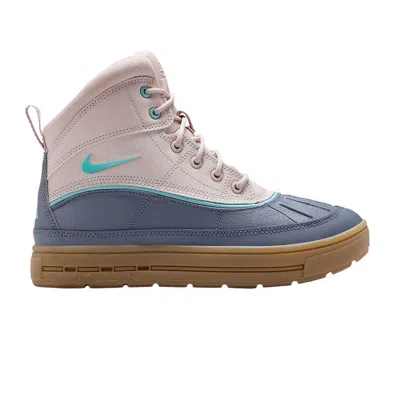 Pre-owned Nike Woodside 2 High Gs 'platinum Violet/light Carbon/gum Light Brown/denim Turquoise' | Blue | Kid'