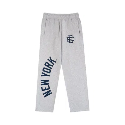 Pre-owned Eric Emanuel Ee Yankees Sweatpant 'heather Grey' | Men's Size M In Gray