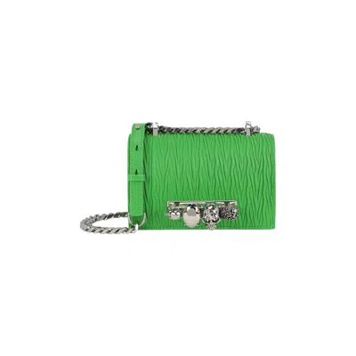 Pre-owned Alexander Mcqueen Mini Jeweled Shoulder Bag 'acid Green' | Women's Size Onesize