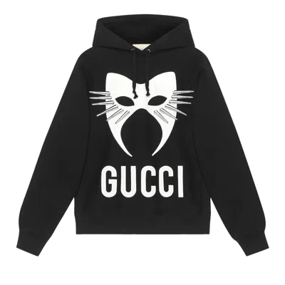 Pre-owned Gucci Manifesto Oversize Sweatshirt 'black' | Men's Size Xs