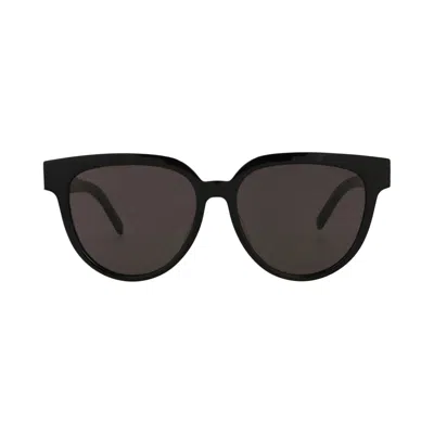 Pre-owned Saint Laurent Cat Eye-frame Acetate Sunglasses 'black' | Women's Size Onesize
