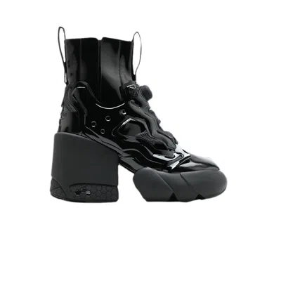 Pre-owned Maison Margiela Reebok X  Wmns Tabi Instapump Fury High 'black' | Women's Size 35