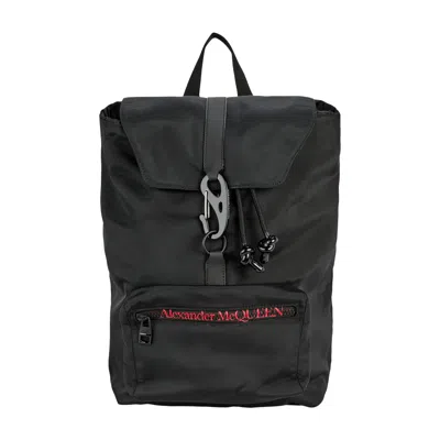 Pre-owned Alexander Mcqueen Urban Logo Detail Backpack 'black' | Men's Size Onesize