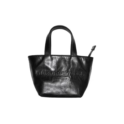 Pre-owned Alexander Wang Punch Mini Tote W/ Strap 'black' | Women's Size Onesize