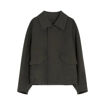 Pre-owned Lemaire Boxy Blouson Coat 'espresso' | Brown | Men's Size 46