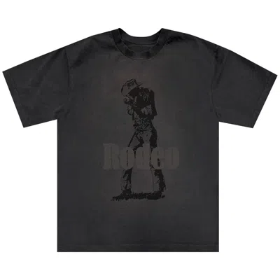 Pre-owned Cactus Jack By Travis Scott Rodeo 10 Years Cowboy Tee Ii 'black' | Men's Size S