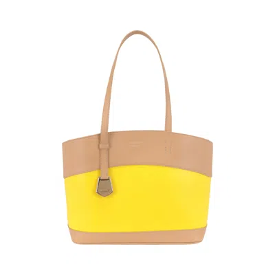 Pre-owned Ferragamo Charming Meduim Leather Tote Bag 'medium Brown' | Women's Size Onesize