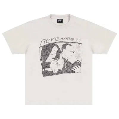 Pre-owned Revenge Heaven Sent Tee 'cement' | Grey | Men's Size L In Gray