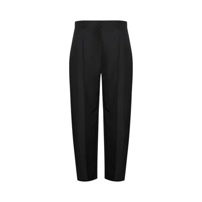 Pre-owned Alexander Wang Low Waisted Trouser W/ Back Slits 'black' | Women's Size 0