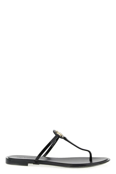 Tory Burch Thong Sandal "miller" Mini In Black