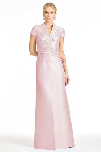 Sachin & Babi Embellished Charlotte Gown In Pink