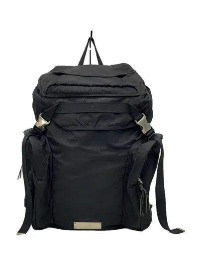 Pre-owned Undercover Nylon Utility Backpack In Black