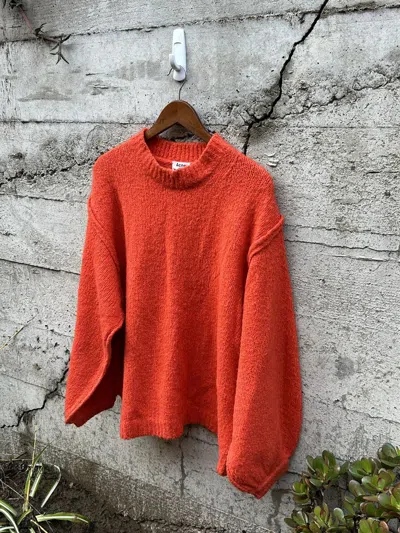 Pre-owned Acne Studios Grail  Exaggerated Bubbled Sweater Unisex In Multi