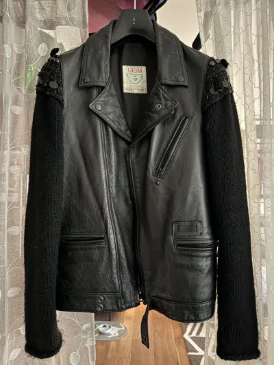 Pre-owned Undercover Aw09 Ethnic Rider Of Leather Jacket Size 1 In Black