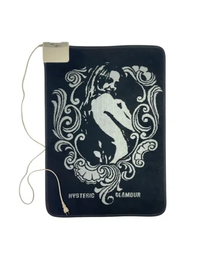 Pre-owned Hysteric Glamour Heated Carpet Rug In Black