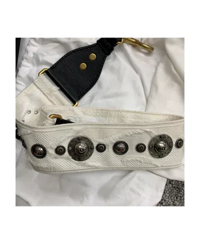Dior Metal Buckle Shoulder Straps In Multi