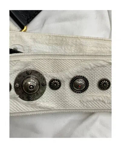 Dior Metal Buckle Shoulder Straps In Multi