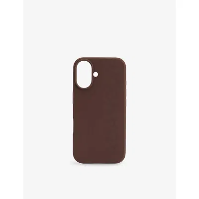 Adanola Womens Chocolate Brown Iphone 16 Phone Case In Brown
