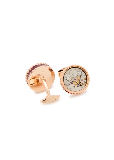Tateossian Skeleton Cufflinks In Gold