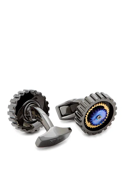 Tateossian Rotating Gears Cufflinks In Metallic