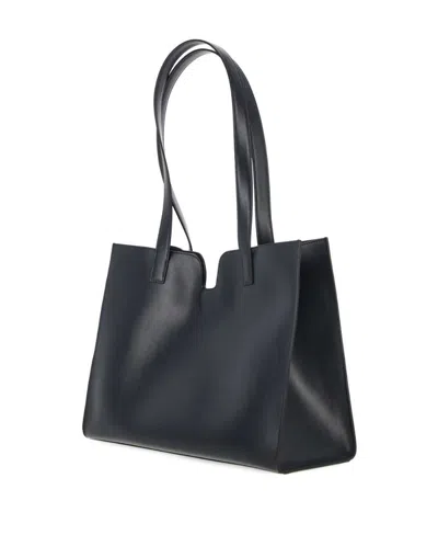 Celine Cabas 16 In Smooth Calfskin In Black